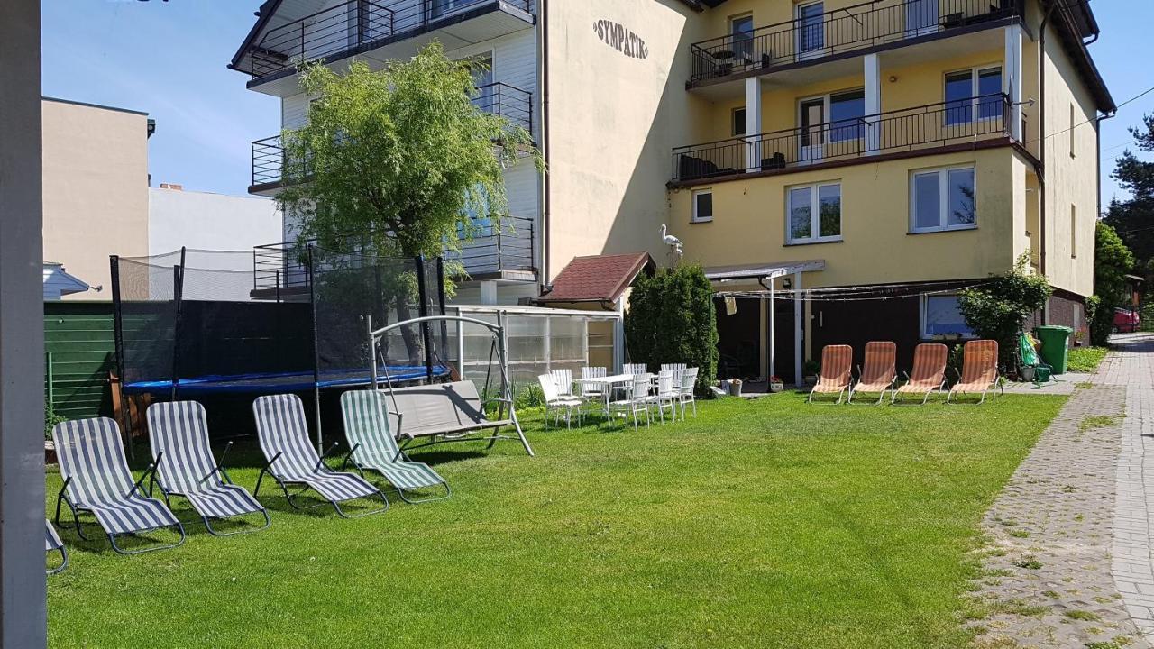 Bed and Breakfast Sympatik à Jastrzębia Góra Extérieur photo