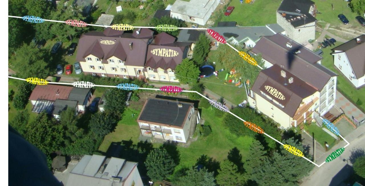 Bed and Breakfast Sympatik à Jastrzębia Góra Extérieur photo